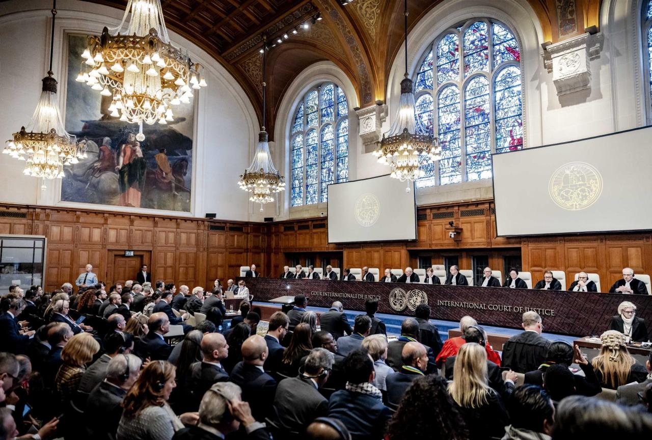 The icj orders restraint from israel in rafah