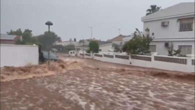 Floods in spain cause death and devastation