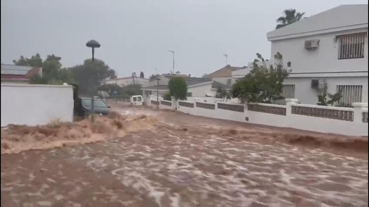 Floods in spain cause death and devastation