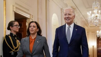 Kamala harris carries the torch and the burden of bidenomics