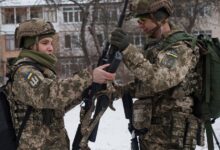 Ukraine is on the defensive militarily economically and diplomatically