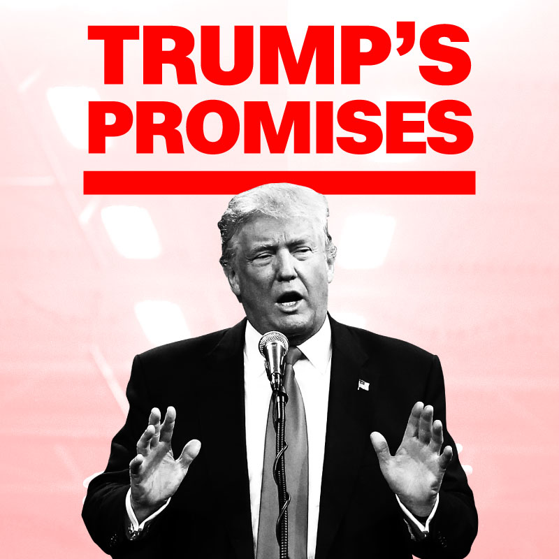 The promise donald trump is sure to keep