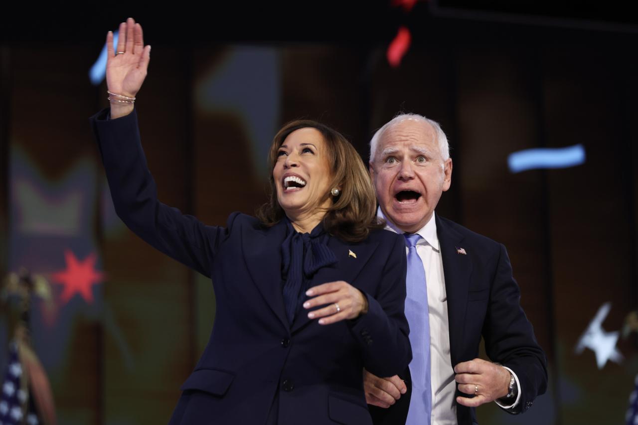 Tim walz kamala harriss dance partner