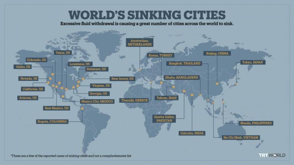 West africas sinking cities