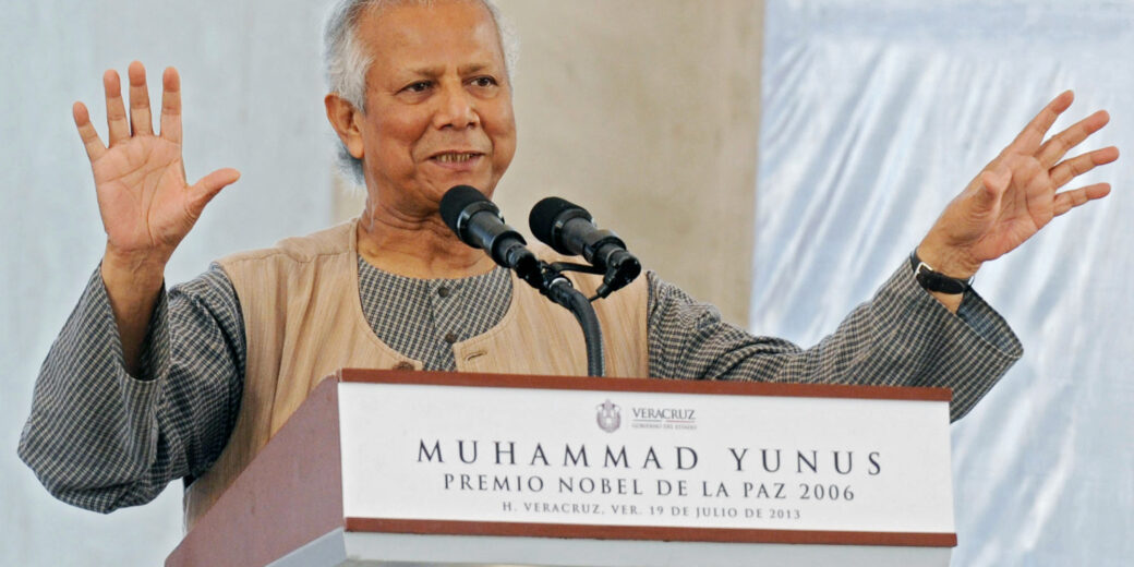 Yunus nobel microfinance laureate microcredit biography