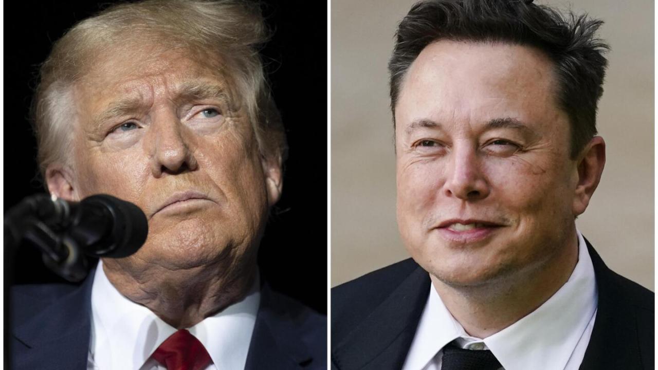 Trump waves off criticism from Elon Musk on AI announcement