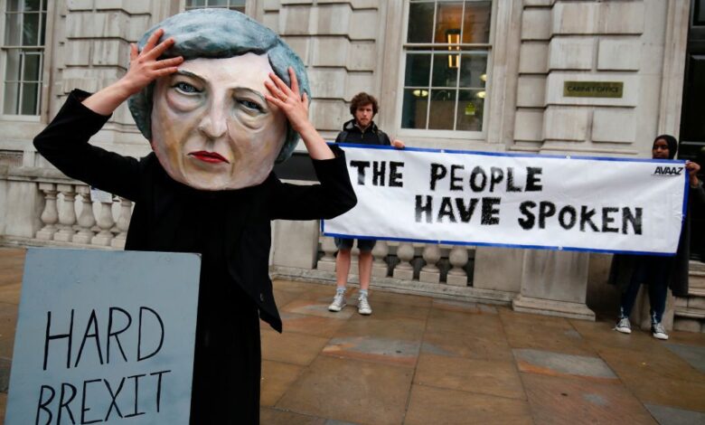 No british election is complete without a man with a bin on his head