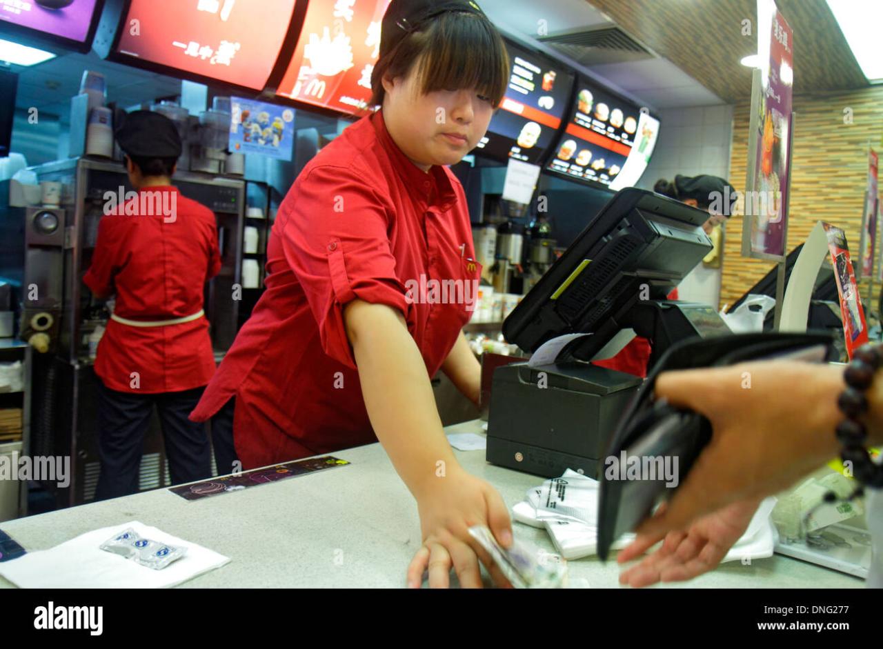 Mcdonalds china burgers menu