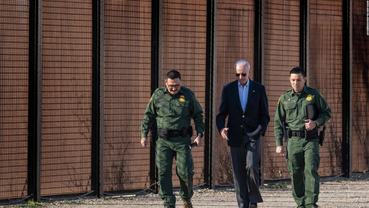 Biden blames gop for use of executive order on asylum