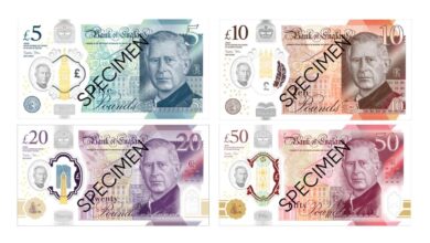 Charles iii gets his own paper currency