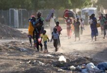 A battle rages for a key city in sudans ravaged western region