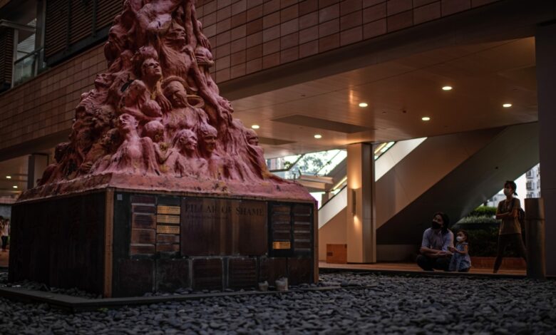 Hong kong smothers dissent ahead of the tiananmen anniversary