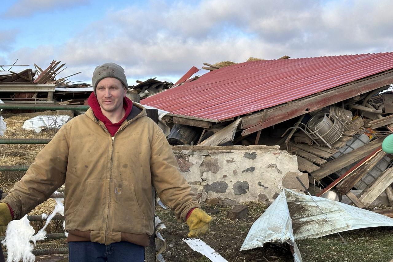 A tornado destroys a barn an economist favourite in wisconsin