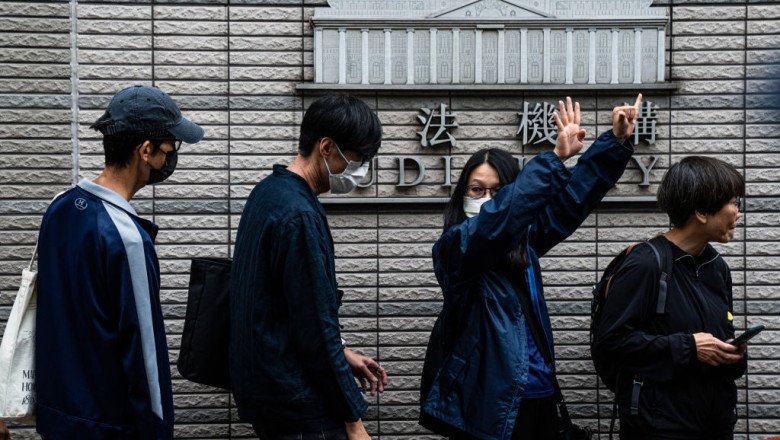 Hong kong convicts 14 pro democracy activists