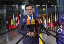 Natos boss wants to free ukraine to strike hard inside russia
