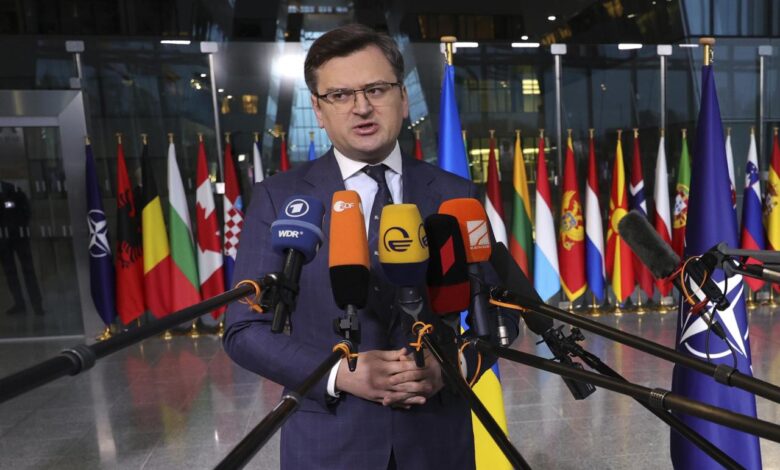 Natos boss wants to free ukraine to strike hard inside russia