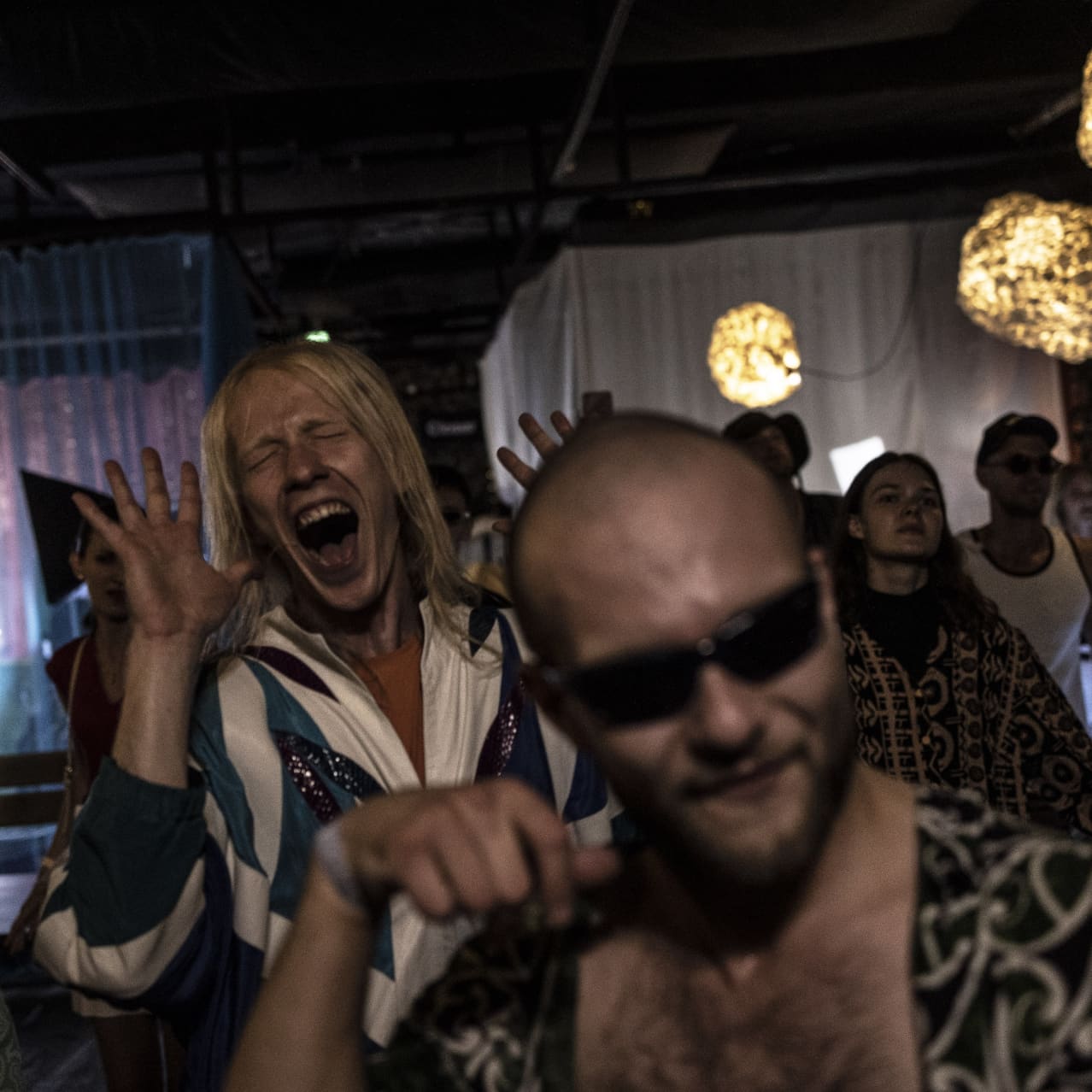 As the russians advance towards kharkiv ukrainians head to the dance floor