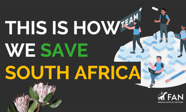 How to save south africa