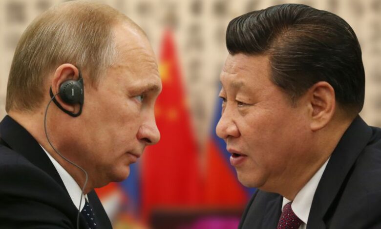 Xi putin jinping russian vladimir moscow convenient commemorate inevitable tercera wsj