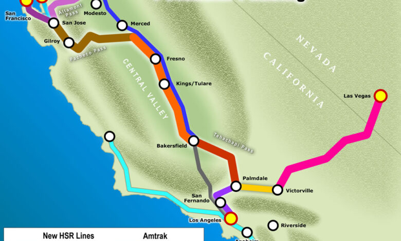 The worlds slowest bullet train trundles ahead in california