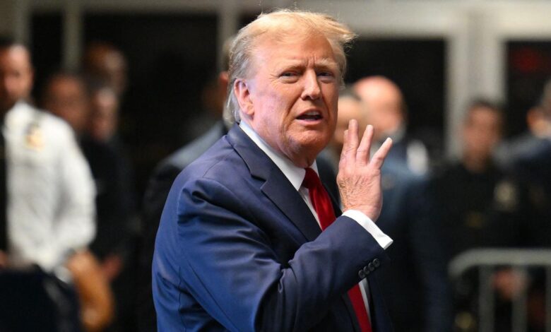 Democrats save mike johnson trumps hush money trial so far