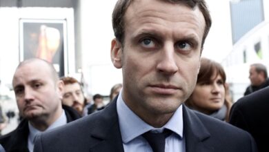 You have to give him credit for looking history in the eye a chat with emmanuel macron