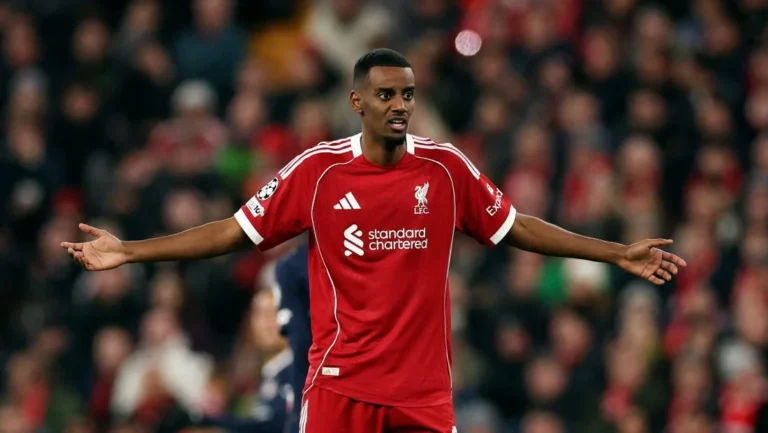 Alexander Isak’s Ghostly Presence in Liverpool’s Champions League Exit Sparks Fierce Scrutiny
