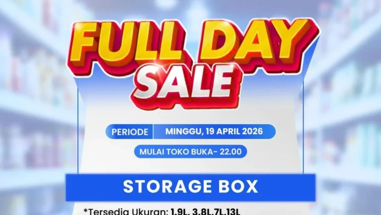 Banting Harga! Storage Box Cuma Rp 27 Ribuan di Transmart Full Day Sale