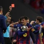 Barcelona Sets Unfortunate Record: Most Red Cards in Champions League Over the Last Decade