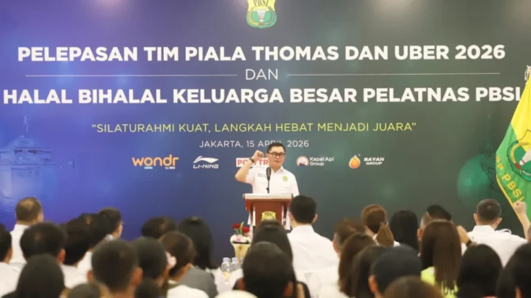 BNI Empowers Indonesian Badminton Contingent for Thomas and Uber Cup 2026 in Denmark