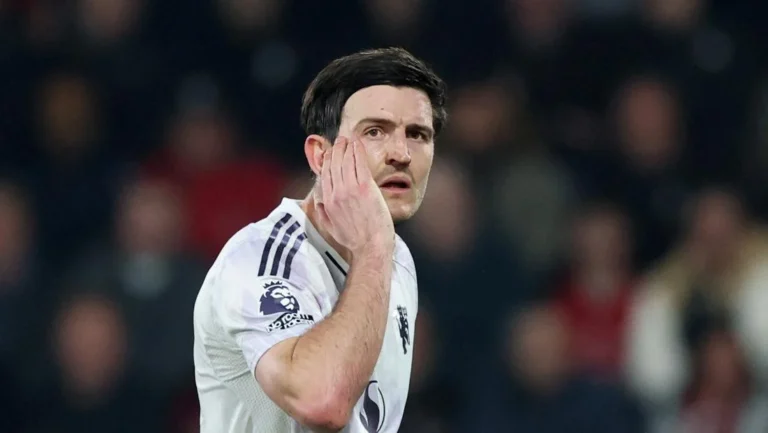 Harry Maguire’s Suspension Casts Shadow Over Manchester United’s Crucial Chelsea Clash