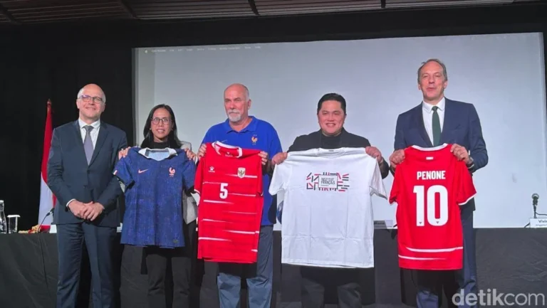 Indonesia Forges Strategic Partnership with French Football Federation, Opening Doors for National Team Friendlies