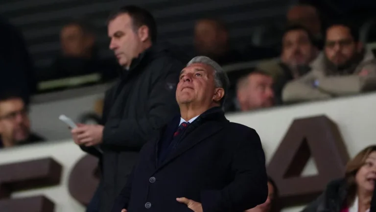 Joan Laporta Unleashes Fury After Barcelona’s Champions League Exit, Blaming Refereeing Decisions