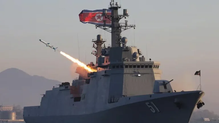 North Korea Conducts Naval Missile Tests Under Supervision of Kim Jong Un as Naval Modernization Accelerates