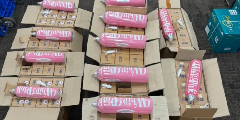 Police Uncover Massive Illegal Nitrous Oxide Gas Operation Across Indonesia, Nine Arrested, Billions in Revenue Seized