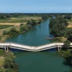 Greek Drivers Bravely Traverse Collapsed Bridge, Risking Safety for Shorter Commutes
