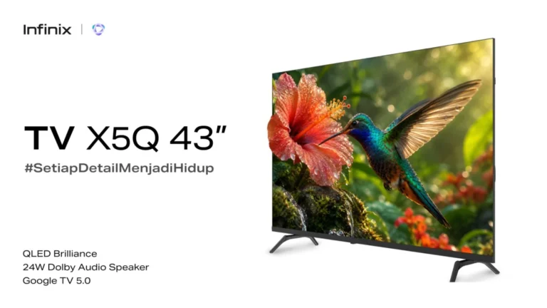Infinix Elevates Smart Home Ecosystem with QLED TV X5Q 43 Launch and Broadened AIoT Portfolio in Indonesia
