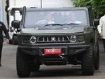 President Prabowo Subianto Expresses Pride in Indonesian-Made Military Vehicles, Prioritizing National Industry Over Cost