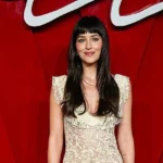 Dakota Johnson Stuns on the London Red Carpet in a Sheer Colleen Allen Gown for the Global Premiere of Verity