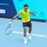 Dua Petenis Tunggal Putra Indonesia Muhamad Rifqi Fitriadi dan Rafalentino Ali Da Costa Melaju ke Babak Kedua ITF World Tennis Tour M-15 Seri V