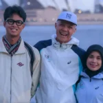 Ganjar Pranowo and Siti Atikoh Celebrate Shared Achievement After Completing Sydney Marathon Together