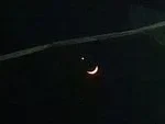 Lunar Occultation of Venus Graces Indonesian Skies Creating Celestial Crescent and Star Formation