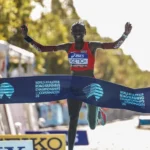 Pelari Kenya Agnes Ngetich Pecahkan Rekor Dunia Half Marathon Wanita, 21 Km Pace 3
