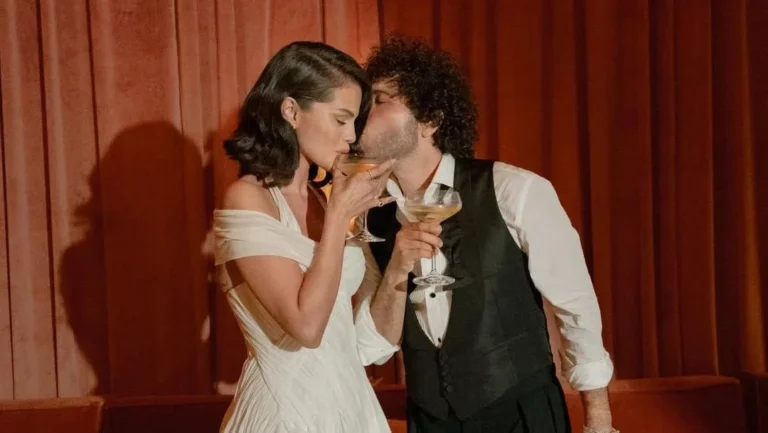 Selena Gomez and Benny Blanco Celebrate First Wedding Anniversary by Eating Preserved Wedding Cake Following Centuries-Old Tradition