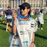 Zora Vidyanata officially becomes a marathoner after successfully conquering the Berlin Marathon