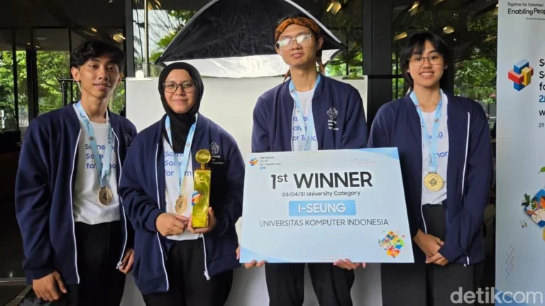 4 Mahasiswa Bikin AI Bantu Tunanetra Belajar Matematika, Juara SFT 2026