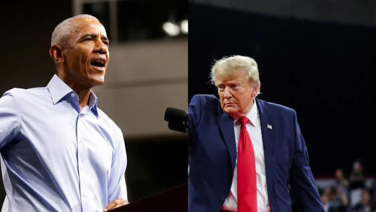 Kala Obama Tunjuk Hidung Trump soal Beban Perang Amerika